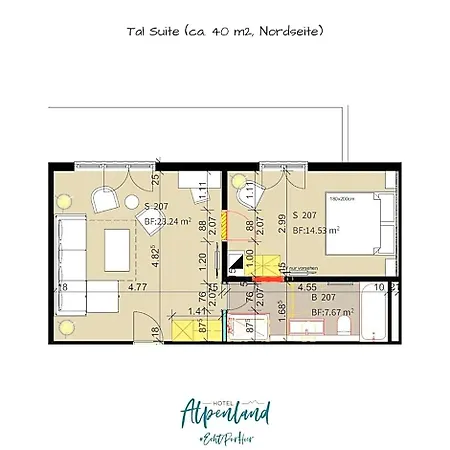 ホテル Alpenland